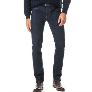 NWT Rodd & Gunn Chartwell Slim Fit Jean Denim 44x30 Dark Vintage Washed
